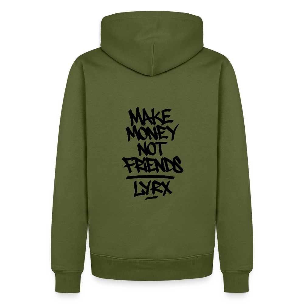 Make money not friends Hoodie - khaki