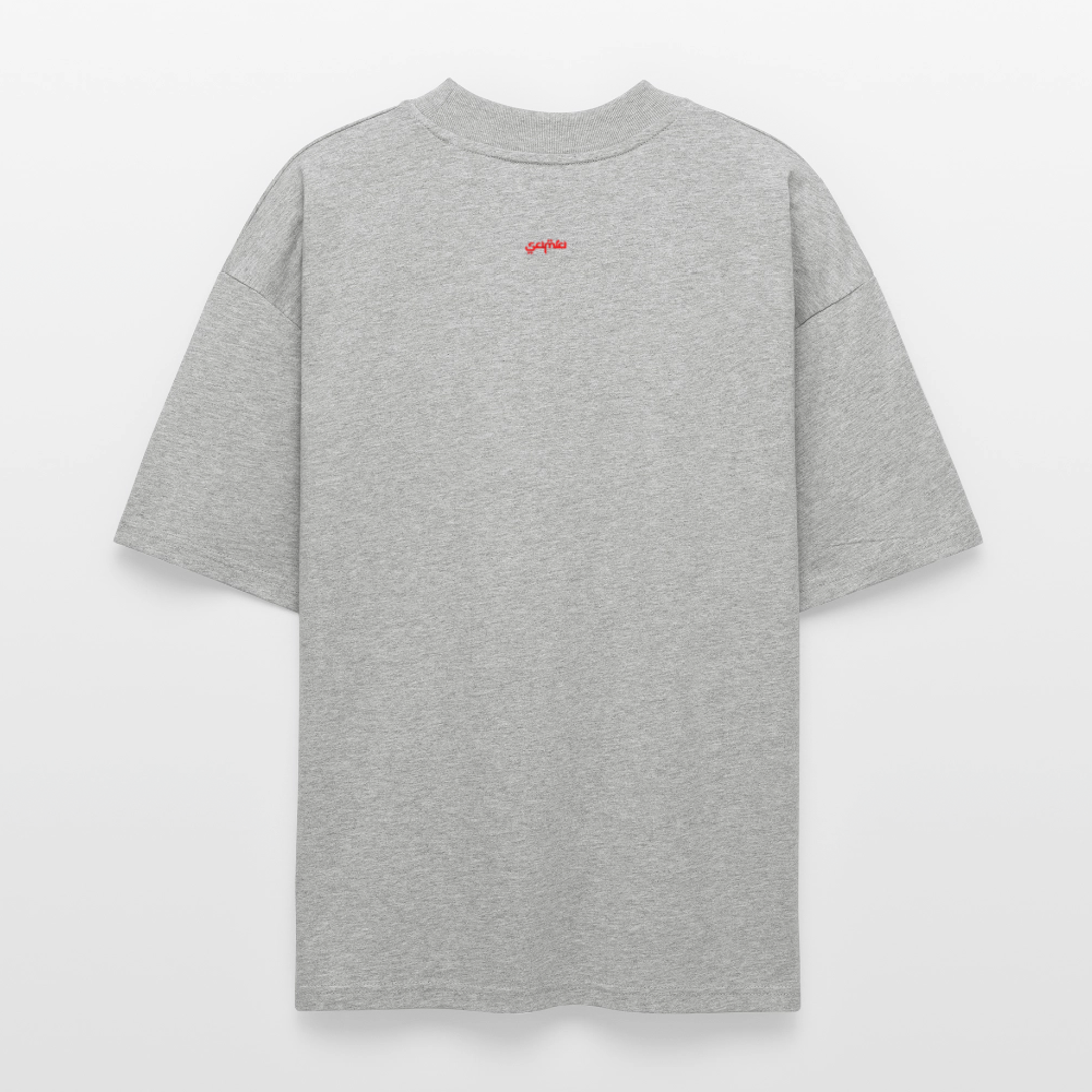 Rohdiamant - Samra Oversized T-Shirt - heather grey