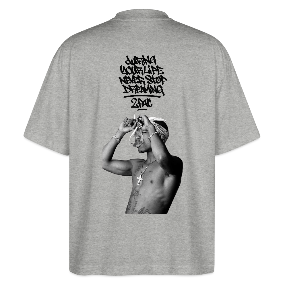 During Your Life, Never Stop Dreaming T-Shirt - heather grey
