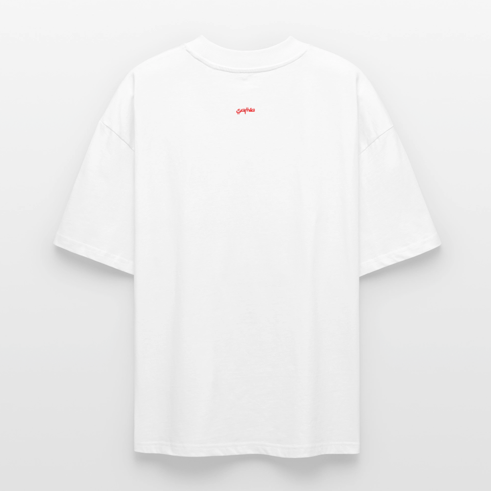 Rohdiamant - Samra Oversized T-Shirt - white