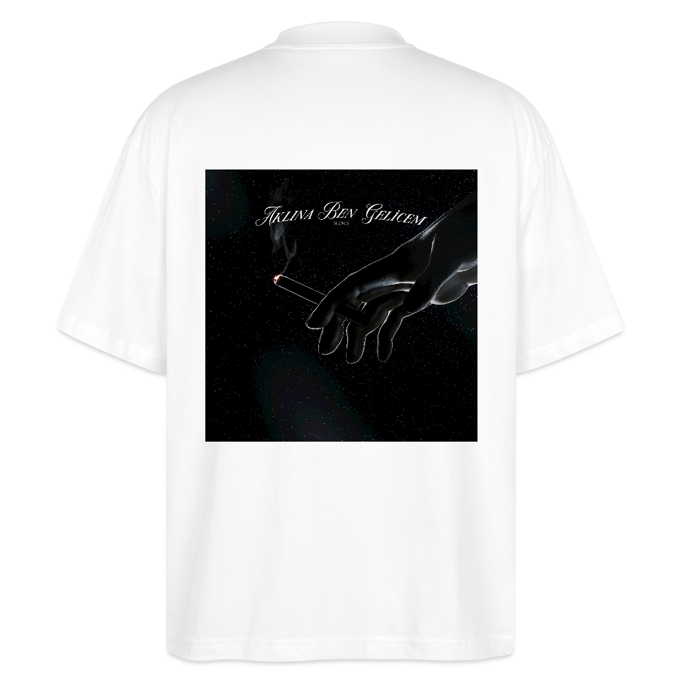 Aklina ben gelicem - BLOK3 Oversized T-Shirt - white