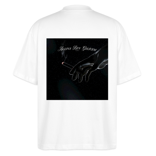 Aklina ben gelicem - BLOK3 Oversized T-Shirt - white
