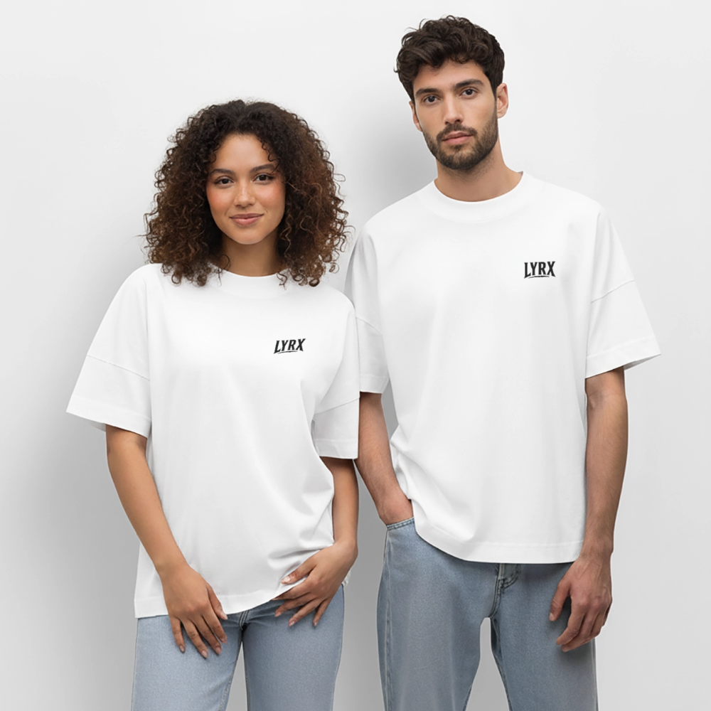 Hayaline așık oldum ben sana degil - BLOK3 Oversized T-Shirt - white