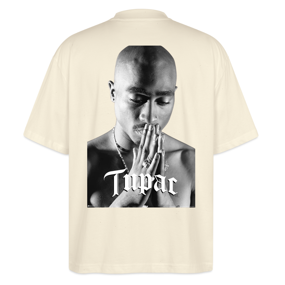 Tupac Oversized T-Shirt - natural raw