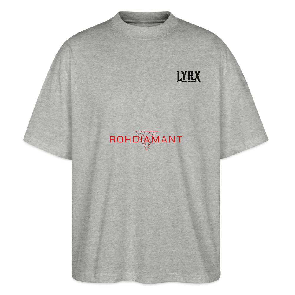 Rohdiamant - Samra Oversized T-Shirt - heather grey