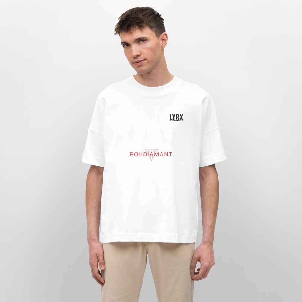 Rohdiamant - Samra Oversized T-Shirt - white