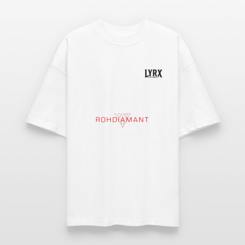 Rohdiamant - Samra Oversized T-Shirt - white