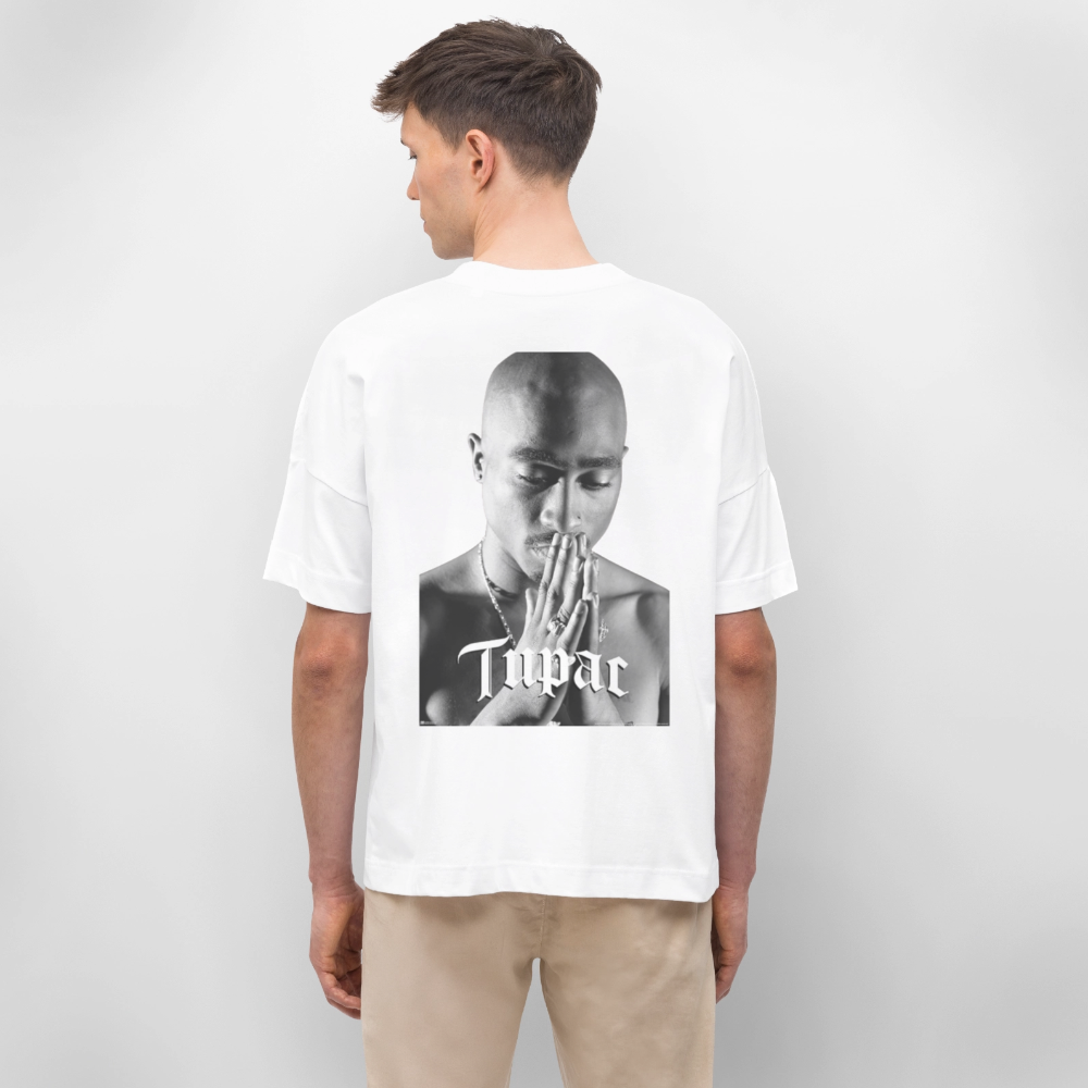 Tupac Oversized T-Shirt - white
