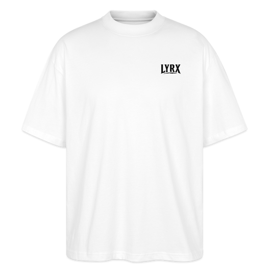 Çünkü sen çölüme Yağmur oldun Oversized T-Shirt - white