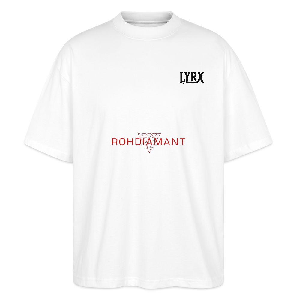 Rohdiamant - Samra Oversized T-Shirt - white