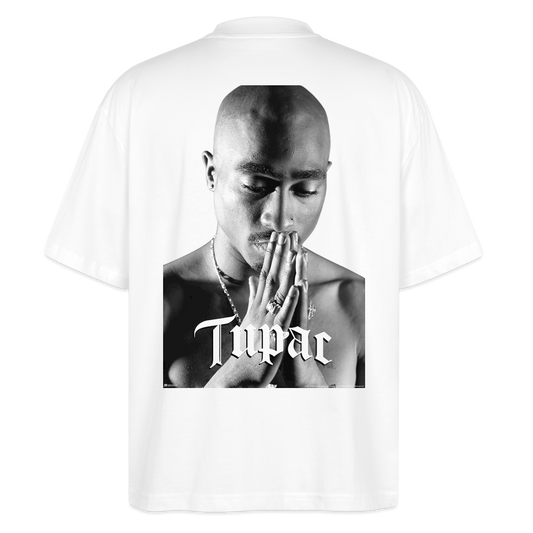 Tupac Oversized T-Shirt - white