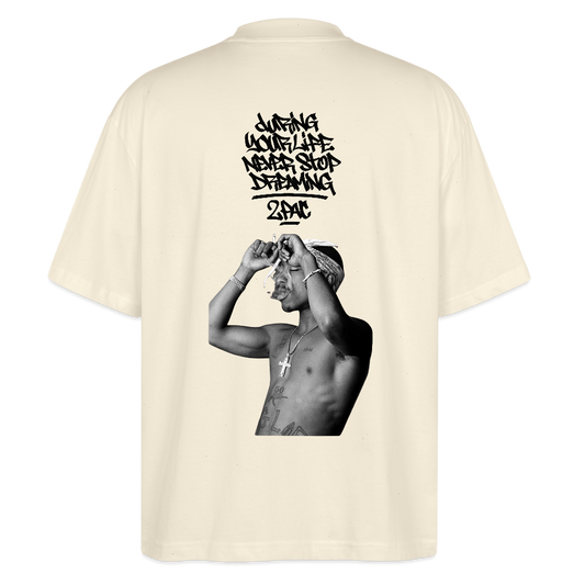 During Your Life, Never Stop Dreaming T-Shirt - natural raw