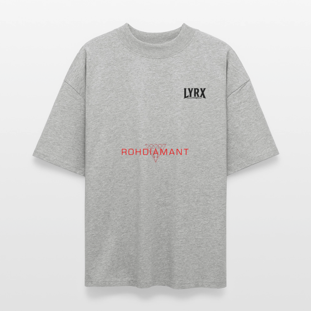 Rohdiamant - Samra Oversized T-Shirt - heather grey